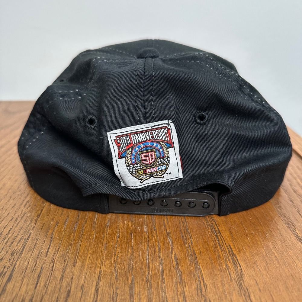 Vintage Dale Earnhardt NASCAR Hat Competitors View Black Red OSFM 3 Racing - Picture 5 of 9